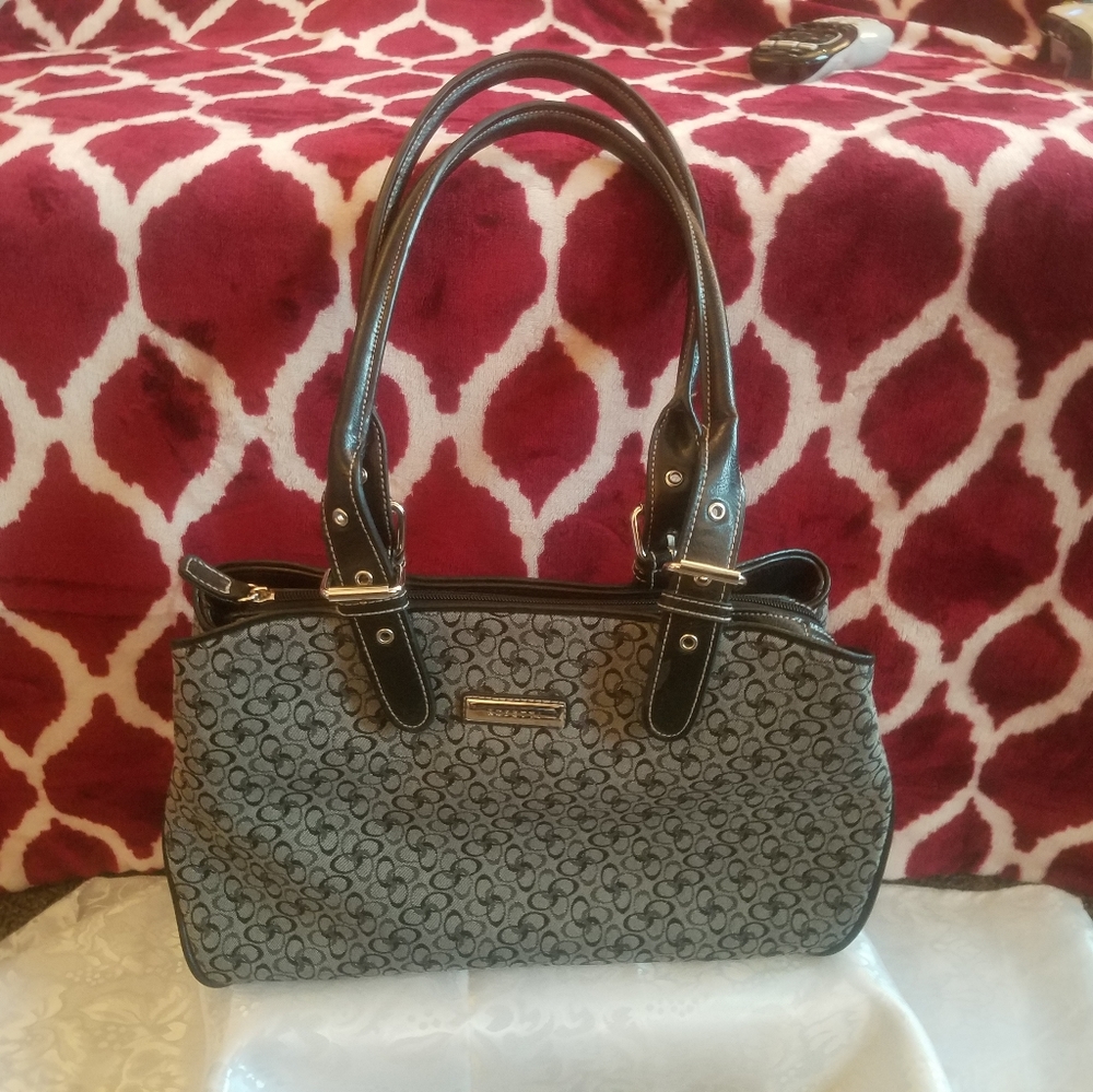 Rosetti shoulder bag black and tan